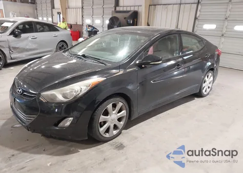 2013 Hyundai Elantra Limited z USA, uszkodzony, nr VIN 5NPDH4AE6DH423220